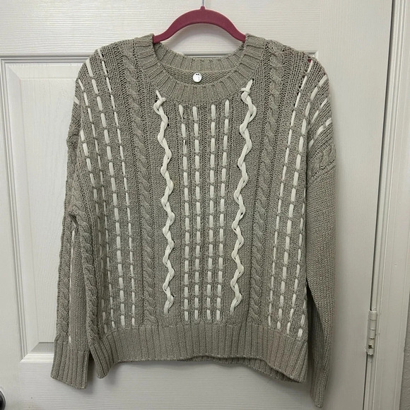 ! margaret o'leary grey sweater size M - Picture 1 of 5